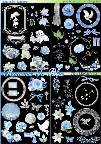 ROMANCE IN BLUE