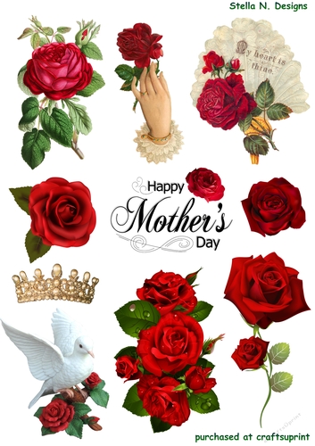 RED ROSES FOR MOTHER
