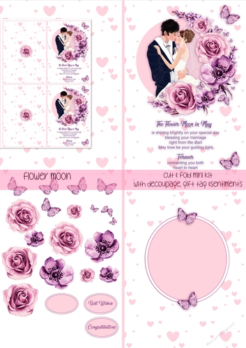 FLOWER MOON CUT & FOLD KIT
