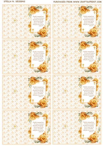 WORDS OF FAITH GIFT TAGS 1