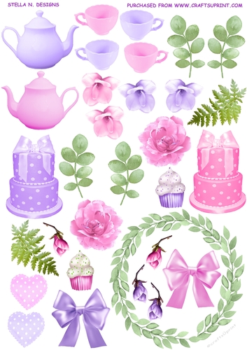TEA PARTY WITH CAKE