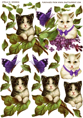 VINTAGE MINKIES IN SPRING