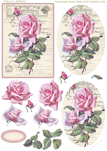 VERY FRENCH TOPPER SET 2