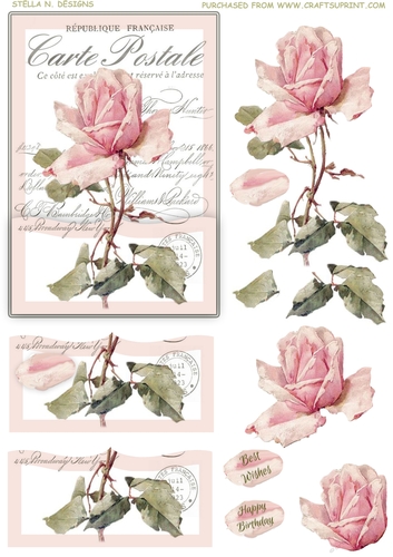 VERY FRENCH TOPPER SET 3