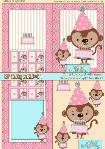 BIRTHDAY BUDDIES 1 MINI KIT