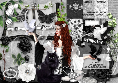 SYMPATHY CU4CU KIT W. BACKGROUND KIT