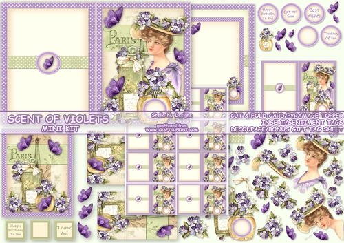 SCENT OF VIOLETS MINI KIT