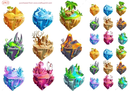 ISLAND JEWELS CRAFT SHEET
