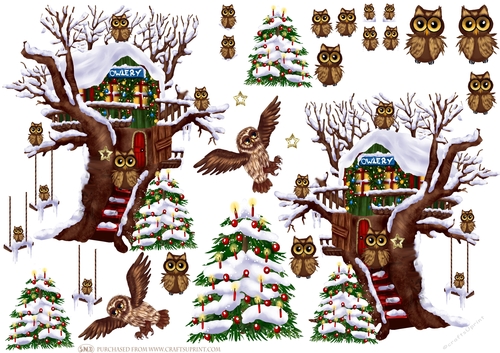 CARD CRAFTER CHRISTMAS - The Owlery 1