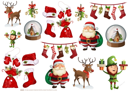 CARD CRAFTER CHRISTMAS - Fill My Stockings