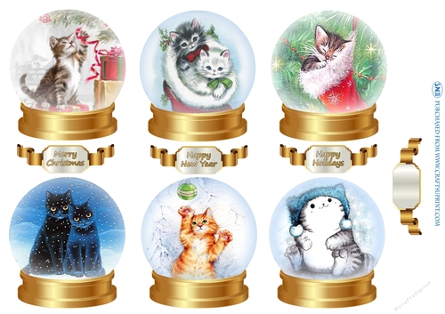 SNOWGLOBES WINTER MINKIES