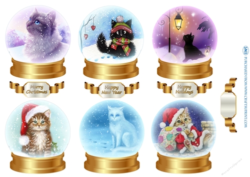 SNOWGLOBES SNOW MINKIES