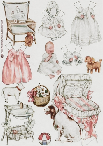 BABY GIRL PAPERDOLL