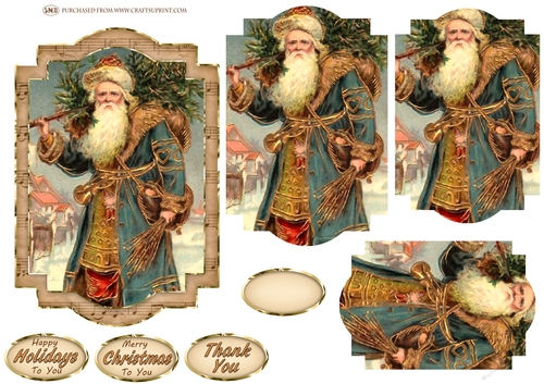 SAINT NICOLAS 8 VINTAGE PYRAMID TOPPER