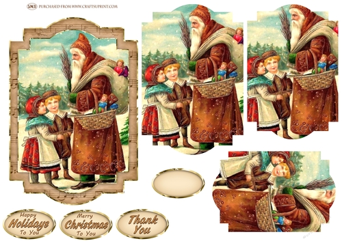 SAINT NICOLAS 9 VINTAGE PYRAMID TOPPER