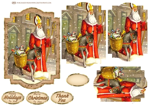 SAINT NICOLAS 10 VINTAGE PYRAMID TOPPER