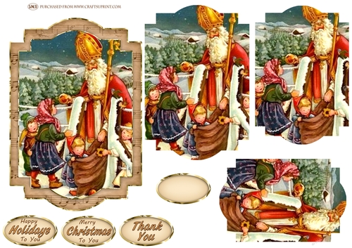 SAINT NICOLAS 11 VINTAGE PYRAMID TOPPER