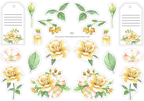 HEDGEROSE STICKERS 2