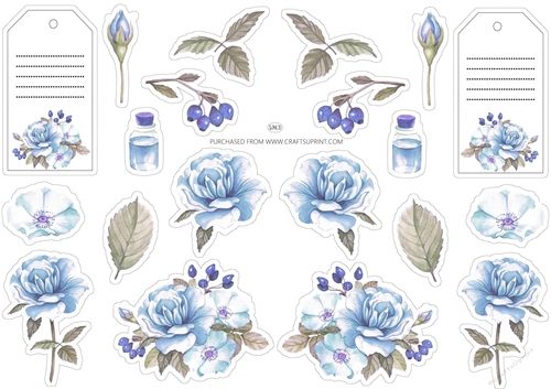 HEDGEROSE STICKERS 4