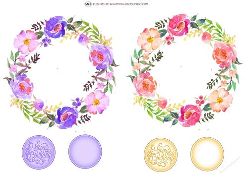 WILDFLOWER TOPPERS