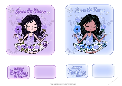 LOVE & PEACE 2 TOPPERS