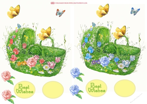 WILDFLOWER CRADLE TOPPERS