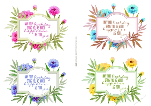 MARIGOLD QUOTE TOPPERS