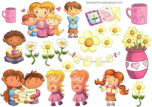 HAPPY MOTHERS DAY A4 