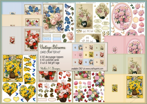 VINTAGE BLOSSOMS BUMPER KIT