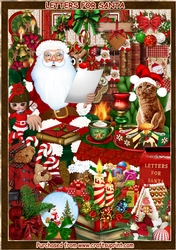 LETTERS FOR SANTA - ELEMENT SET