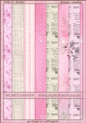 SECRET GARDEN BACKGROUNDS