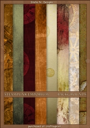 STEAMPUNK EMPORIUM BACKGROUNDS