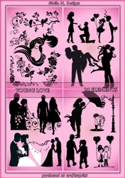 YOUNG LOVE - SILHOUETTE ELEMENTS