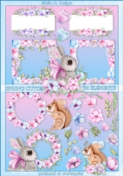 SPRING CUTIES DECOUPAGE