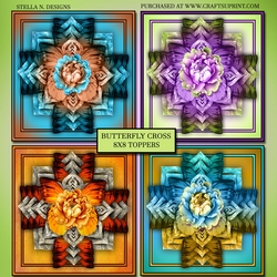 BUTTERFLY CROSS TOPPER KIT