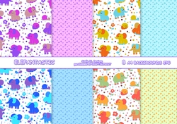 ELEFANTASTIC A4 BACKGROUND KIT