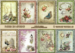 PARIS IN SPRING A5 TOPPERS