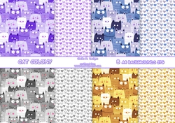 THE MINKIES COLONY BACKGROUND KIT