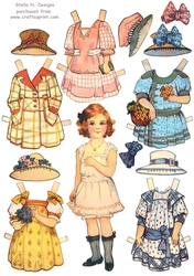 VINTAGE PAPER DOLL