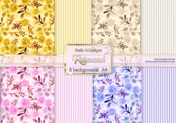ROSEWOOD A4 BACKGROUND KIT