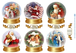 SNOWGLOBES DEAR SANTA