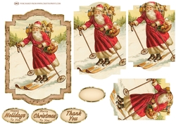 SAINT NICOLAS 3 VINTAGE PYRAMID TOPPER