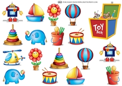 TOYLAND CRAFT SHEET