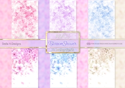 BLOSSOM SHOWER A 5 BACKGROUND KIT