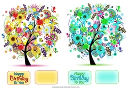 HAPPY TREES TOPPERS