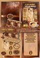 CATS & COFFEE 1 - MINI KIT W. DECOUPAGE & POEM
