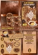 CATS & COFFEE 4 - MINI KIT W. DECOUPAGE & POEM