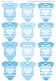 NEW BABY GIFT TAGS BLUE