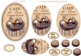 CAFE DE PARIS - COCOLATE CAKE PYRAMID TOPPER