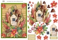 AUTUMN COTTAGE DECOUPAGE TOPPER